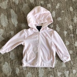 Ralph Lauren velour hoodie jacket